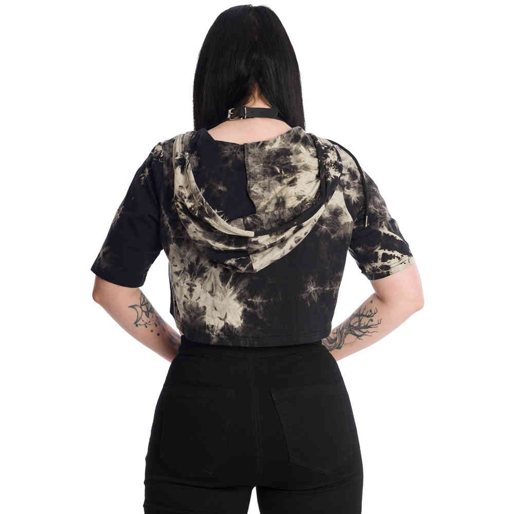 Banned - WASTELAND Vest met capuchon - Zwart